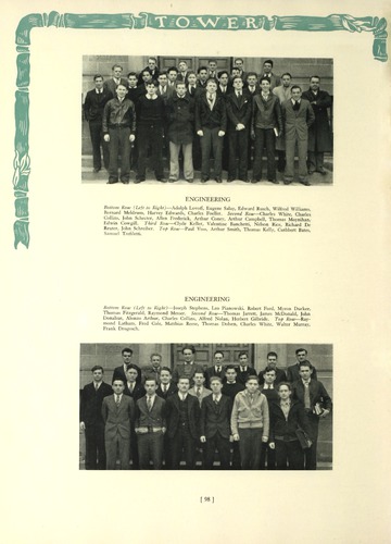 University of Detroit Yearbook Collection: The Tower 1932