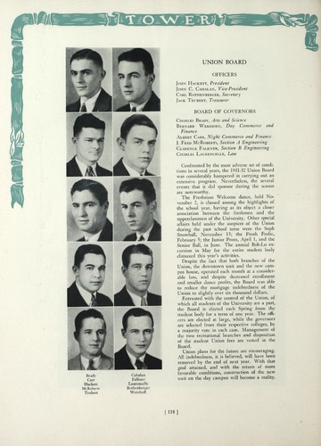 University of Detroit Yearbook Collection: The Tower 1932