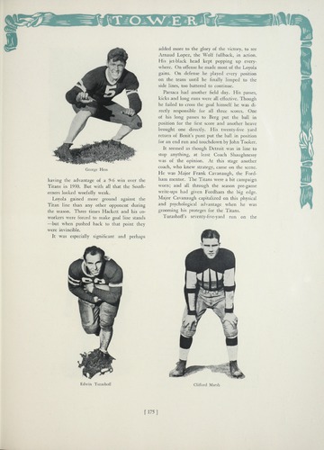 University of Detroit Yearbook Collection: The Tower 1932