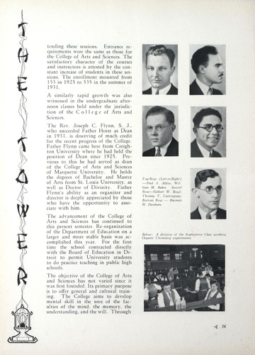 University of Detroit Yearbook Collection: The Tower 1933 
