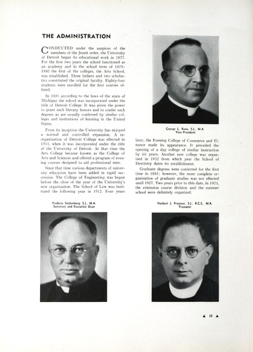 University of Detroit Yearbook Collection: Tower 1934 