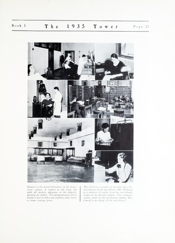 University of Detroit Yearbook Collection: The 1935 Tower