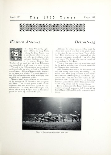 University of Detroit Yearbook Collection: The 1935 Tower