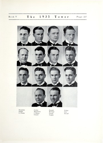 University of Detroit Yearbook Collection: The 1935 Tower