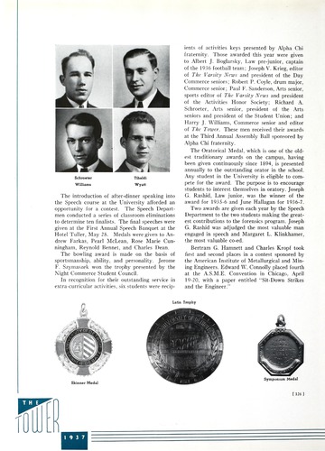 University of Detroit Yearbook Collection: The Tower