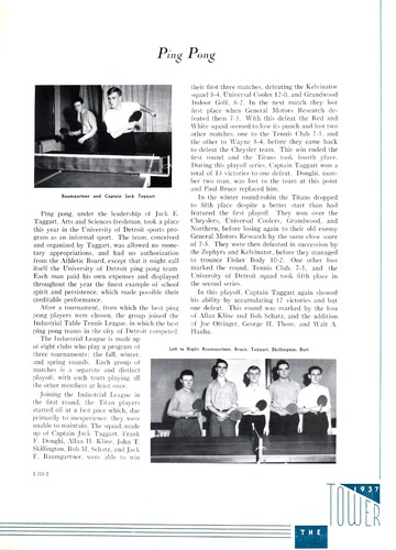 University of Detroit Yearbook Collection: The Tower