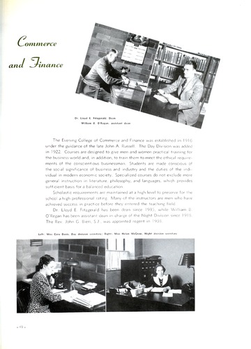 University of Detroit Yearbook Collection: The Tower '41