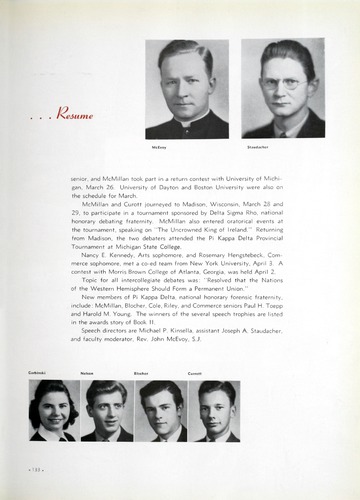 University of Detroit Yearbook Collection: The Tower '41