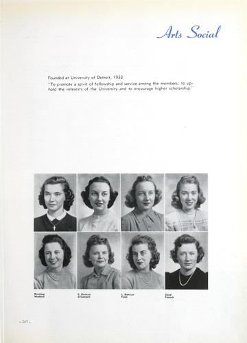 University of Detroit Yearbook Collection: The Tower '41