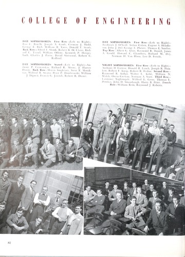 University of Detroit Yearbook Collection: A Page from Modern Hitory As Recorded by the 1942 Tower