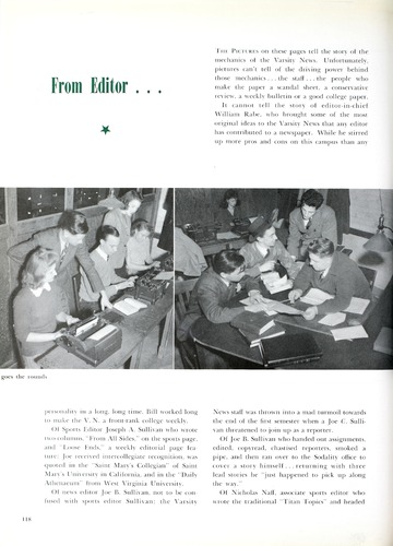 A Page from Modern Hitory As Recorded by the 1942 Tower