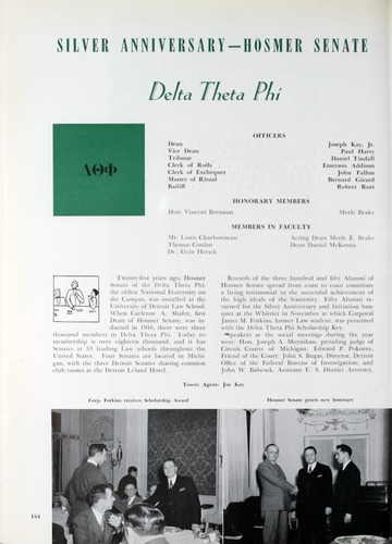A Page from Modern Hitory As Recorded by the 1942 Tower
