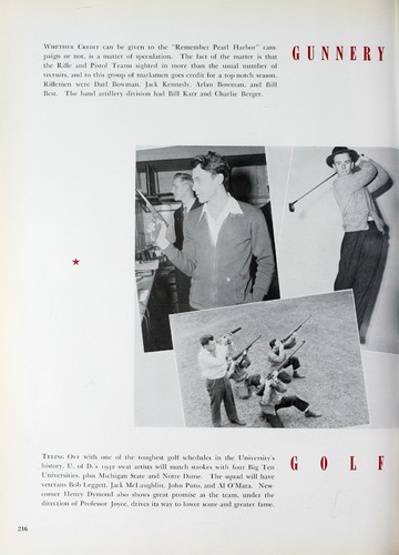 A Page from Modern Hitory As Recorded by the 1942 Tower