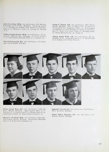 A Page from Modern Hitory As Recorded by the 1942 Tower