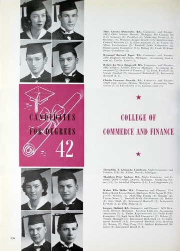 A Page from Modern Hitory As Recorded by the 1942 Tower