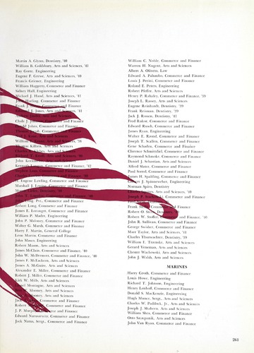 A Page from Modern Hitory As Recorded by the 1942 Tower