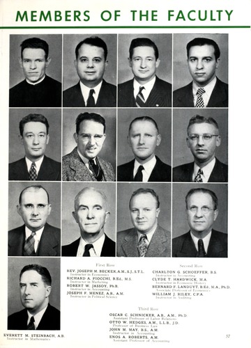 University of Detroit Yearbook Collection: The Tower '47