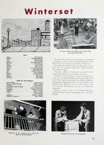 University of Detroit Yearbook Collection:  tower 