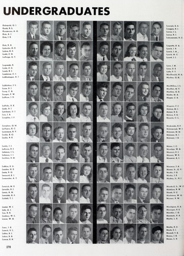 University of Detroit Yearbook Collection: Tower 1949