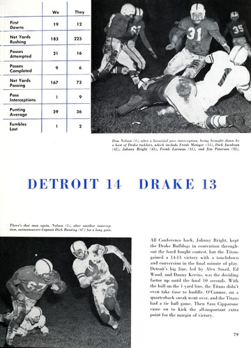 University of Detroit Yearbook Collection: 1951 Tower 