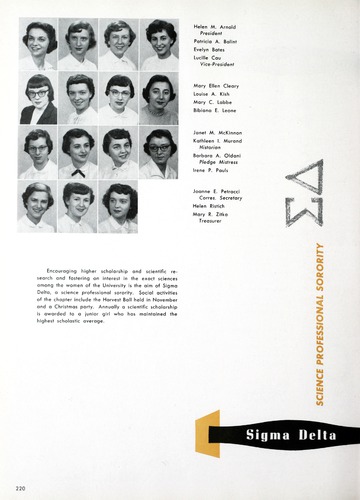 University of Detroit Yearbook Collection: 1954 Tower