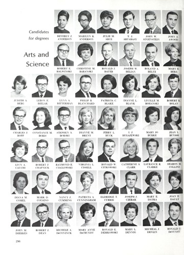 tower -- university of detroit 1968