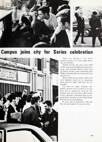 Tower -- University of Detroit 1969