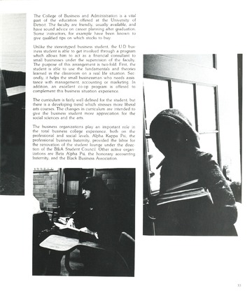 University in the Mist 1974