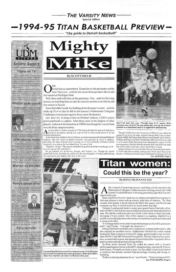1994-11 BASKETBALL PREVIEW SPECIAL EDITION