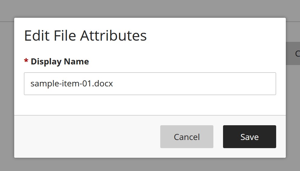 image of file attributes