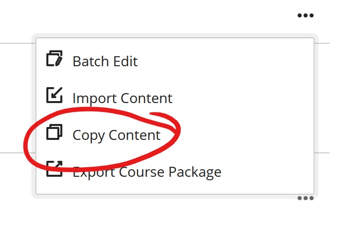 copy content button