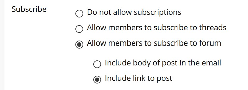 Image of subscription options