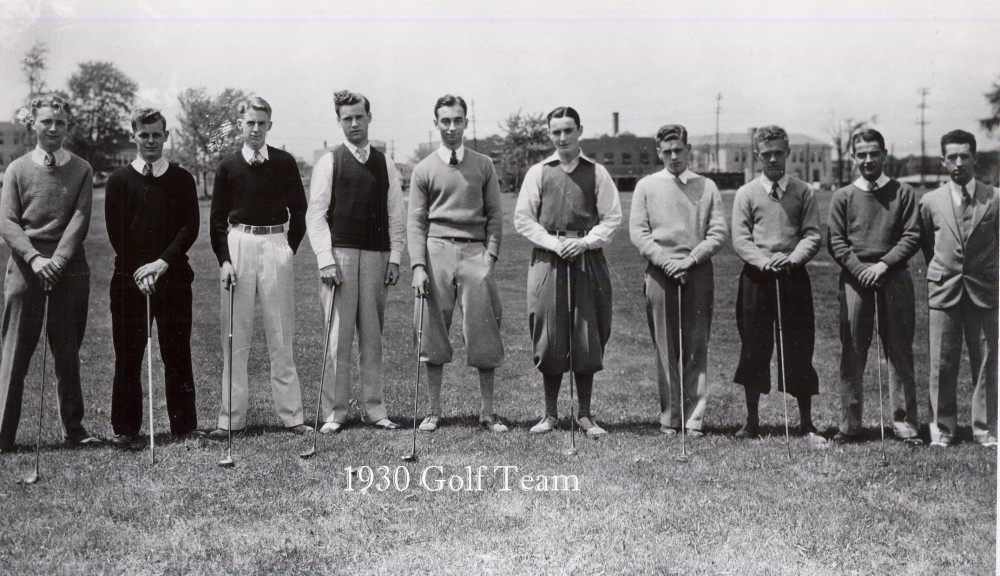 1930 golf team